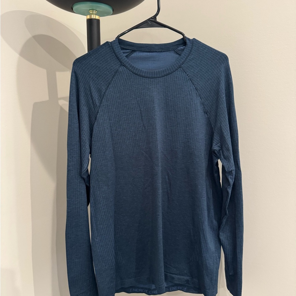 Lululemon Athletica Blue Long Sleeve Tee